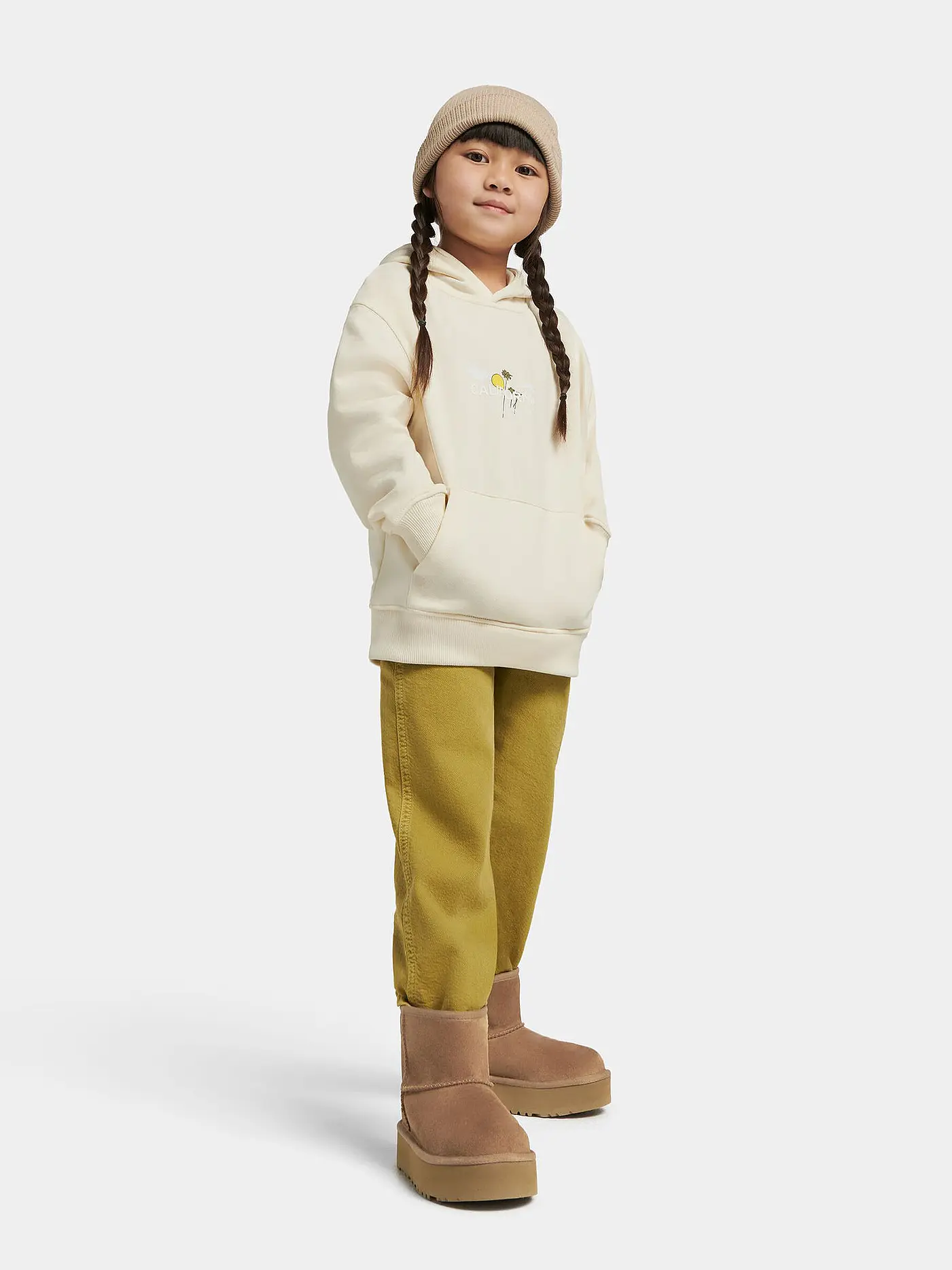 UGG | Mädchen Stiefel CLASSIC MINI PLATFORM | camel